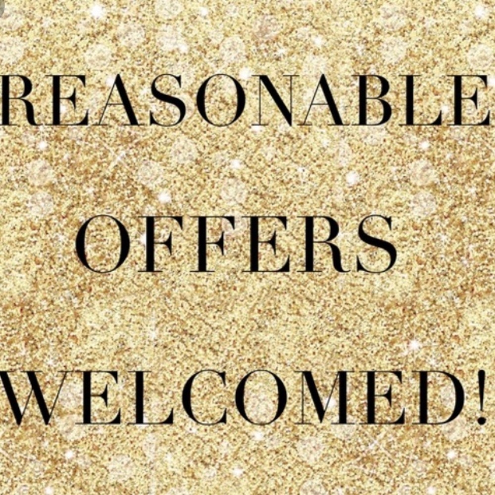 Reasonable offers are always given consideration